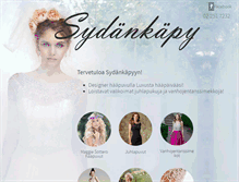 Tablet Screenshot of morsiuspuvutsydankapy.fi